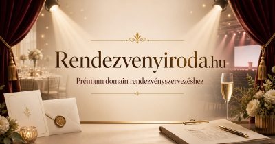 Rendezvenyiroda.hu - igényes domain rendezvényszervező irodához