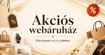 Akcioaruhaz.hu - prémium domain akciós termékekhez és webáruházhoz